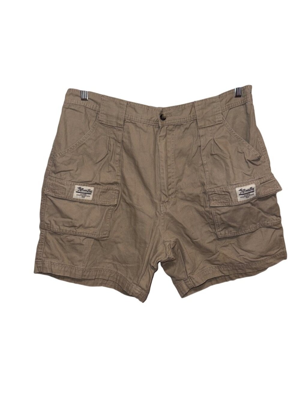 Bimini Bay Khaki Cargo Shorts Mens Size  40 Cotton Outdoor Adventure Gear